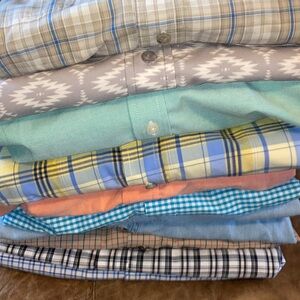 Cowboy closet clean out lot of 9 long sleeve + 2 short sleeve shirts all XXL/18